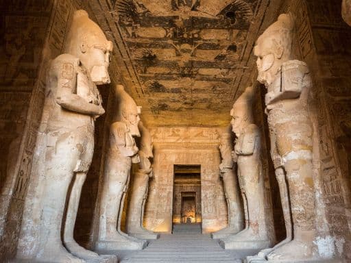 Great Temple interior, Abu Simbel